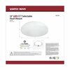 Satco Nuvo LED CEILING FXT WH 20W 62/1212